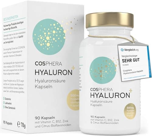 Cosphera Hyaluronsäure Kapseln hochdosiert
