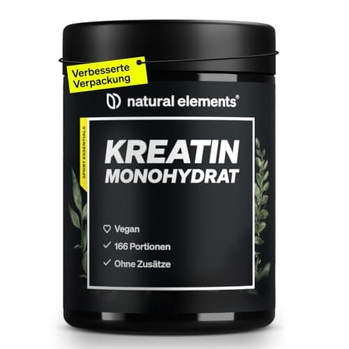 natural elements Creatin Monohydrat in Transparent