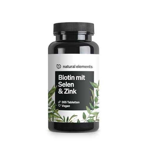 natural elements Biotin + Selen + Zink