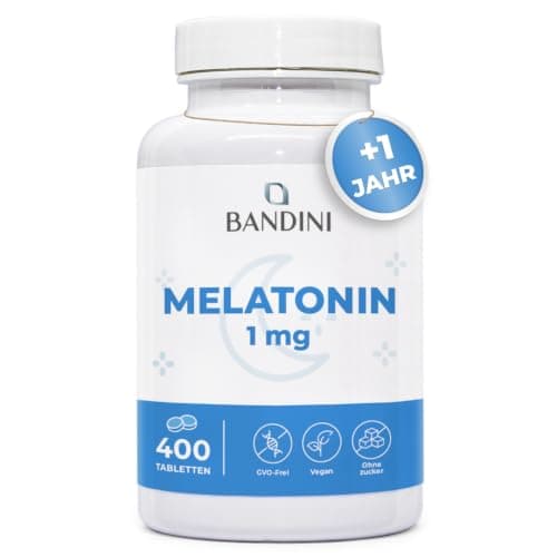BANDINI Melatonin hochdosiert 400 Tabletten