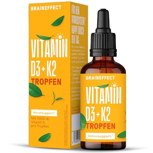 BRAINEFFECT Vitamin D3 K2 Tropfen