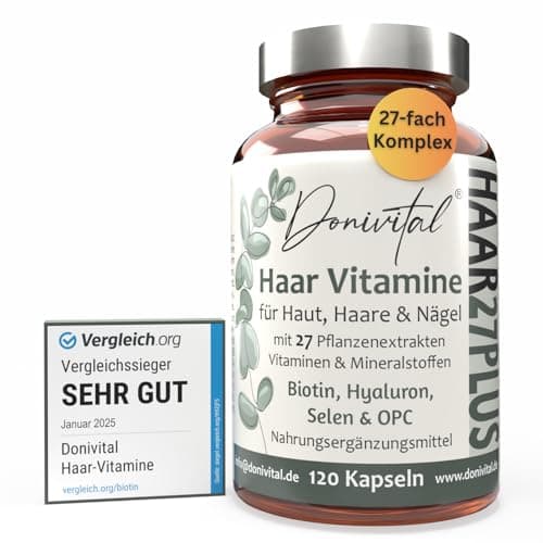 Donivital Haar Vitamine Haarausfall TEST SEHR GUT