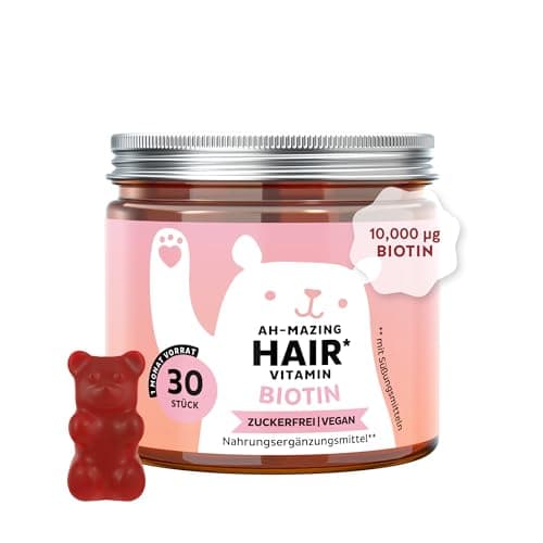Bears with Benefits Gummibärchen Biotin 10.000µg in Pink