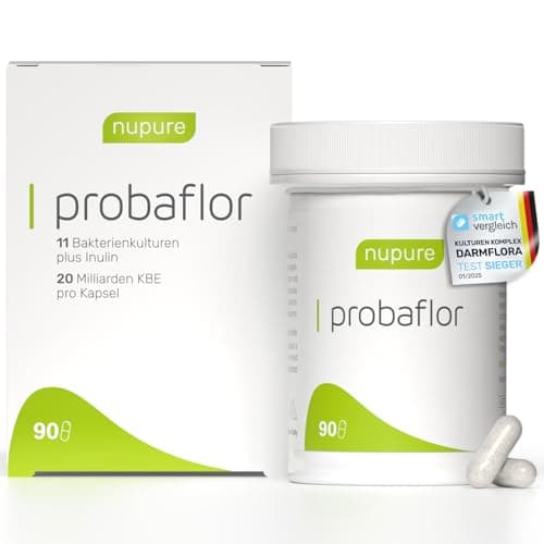 nupure Probaflor 90 Kapseln in Weiß