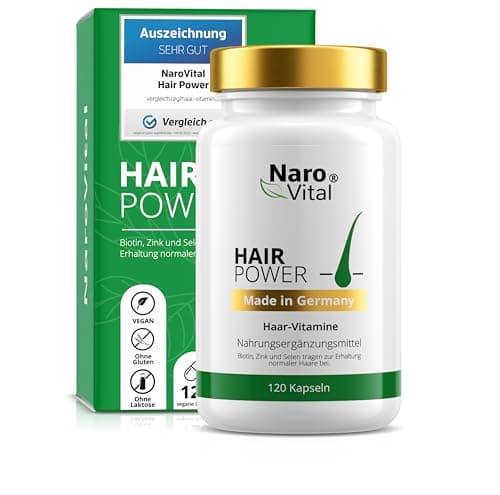 NaroVital Haar Vitamine Haarausfall 120 Kapseln hochdosiert