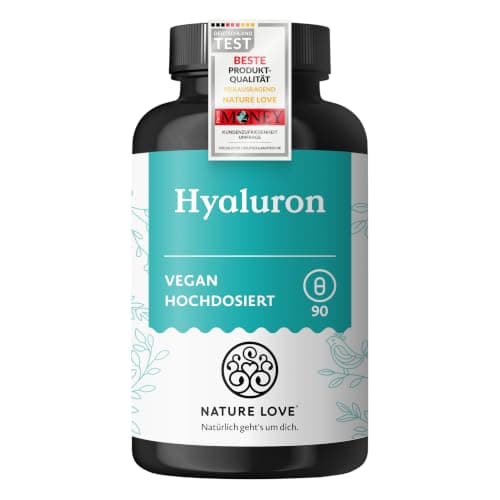 Nature Love Hyaluron Kapseln in Weiß