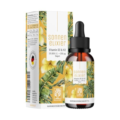 ZENKOH GmbH NATURTREU® Vitamin D3 K2 Tropfen hochdosiert & vegan in Transparent